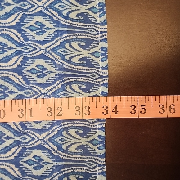 Chico’s Blue Embellished pullover tunic sz 3(16-18) - Picture 9 of 10